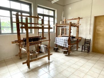 Weaving at the Kalograion monastery Kalamata